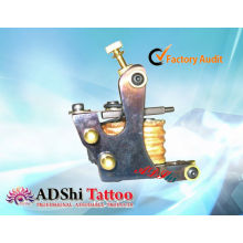 Venta caliente ADShi 8 envuelve pro-calor disparó armas tatuaje hecho a mano con remaches de latón